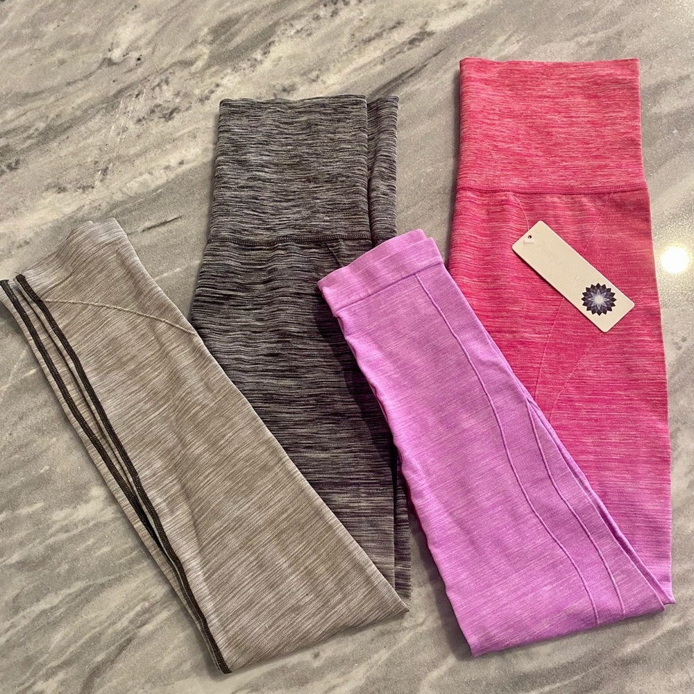 2 Pair Ombre Yoga Pants